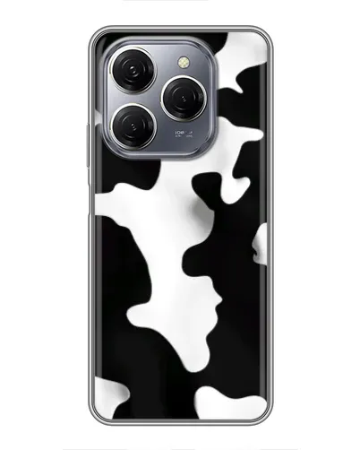 Чехол для TECNO Spark 20 Pro с картинкой «Черно-белое пятно»