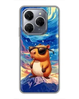 Чохол для TECNO Spark 20 Pro з картинкою «Капібара Ван Гога» Чохол для TECNO Spark 20 Pro з картинкою «Капібара Ван Гога»
