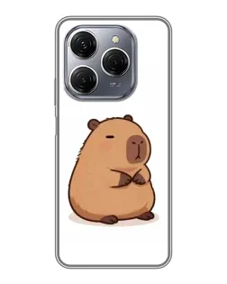 Чохол для TECNO Spark 20 Pro з картинкою «Товстенька капібара» Чохол для TECNO Spark 20 Pro з картинкою «Товстенька капібара»