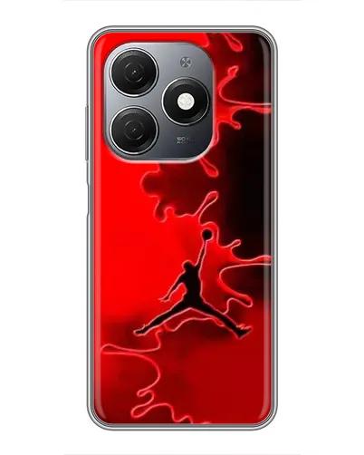 Чехол для TECNO Spark 20 с картинкой «Jordan Red Smoke» Чехол для TECNO Spark 20 с картинкой «Jordan Red Smoke»