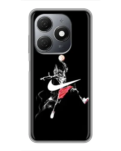 Чехол для TECNO Spark 20 с картинкой «Jordan Jumpman» Чехол для TECNO Spark 20 с картинкой «Jordan Jumpman»