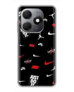 Чохол для TECNO Spark 20 з картинкою «Nike Mix Pattern» Чохол для TECNO Spark 20 з картинкою «Nike Mix Pattern»