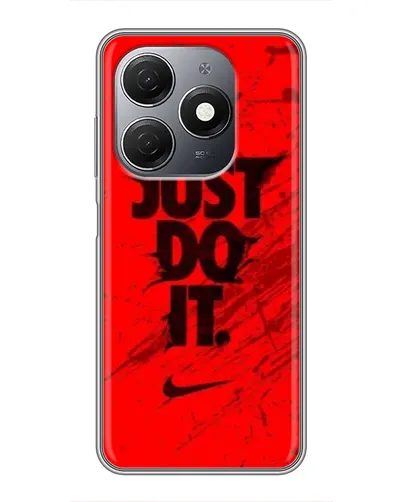Чехол для TECNO Spark 20 с картинкой «Nike Just Do It» Чехол для TECNO Spark 20 с картинкой «Nike Just Do It»