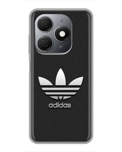 Чехол для TECNO Spark 20 с картинкой «Adidas Карбоновая текстура» Чехол для TECNO Spark 20 с картинкой «Adidas Карбоновая текстура»
