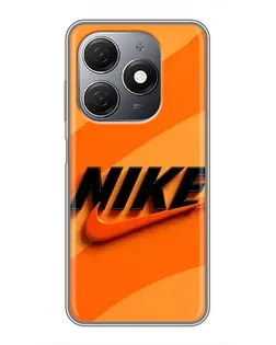 Чехол для TECNO Spark 20 с картинкой «Оранжевый драйв Nike» Чехол для TECNO Spark 20 с картинкой «Оранжевый драйв Nike»