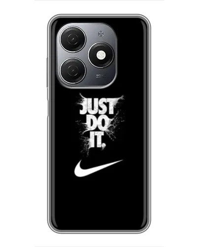 Чехол для TECNO Spark 20 с картинкой «Текстовый принт Nike» Чехол для TECNO Spark 20 с картинкой «Текстовый принт Nike»