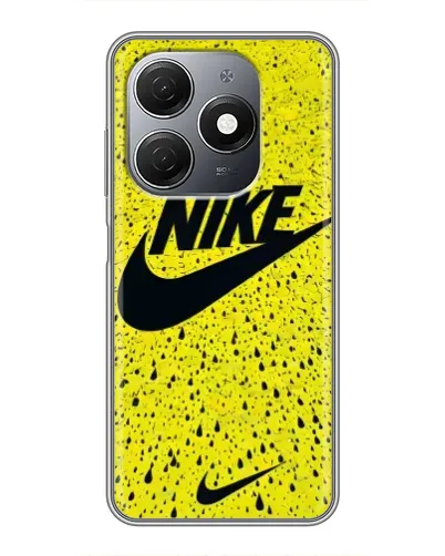 Чехол для TECNO Spark 20 с картинкой «Желтый текстурный Nike» Чехол для TECNO Spark 20 с картинкой «Желтый текстурный Nike»