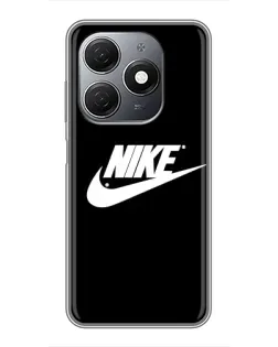 Чохол для TECNO Spark 20 з картинкою «Мазки фарби Nike»
