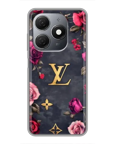 Чехол для TECNO Spark 20 с картинкой «Цветочный Louis Vuitton» Чехол для TECNO Spark 20 с картинкой «Цветочный Louis Vuitton»