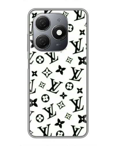 Чехол для TECNO Spark 20 с картинкой «Монохромный хаос LV» Чехол для TECNO Spark 20 с картинкой «Монохромный хаос LV»