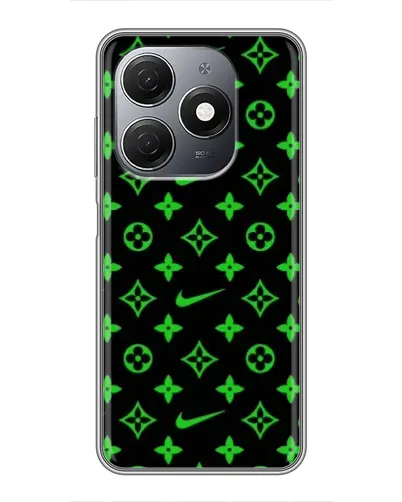 Чехол для TECNO Spark 20 с картинкой «Неоновый принт LV» Чехол для TECNO Spark 20 с картинкой «Неоновый принт LV»