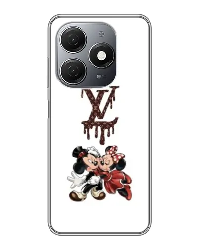 Чехол для TECNO Spark 20 с картинкой «LV и Микки Маус» Чехол для TECNO Spark 20 с картинкой «LV и Микки Маус»
