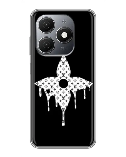 Чехол для TECNO Spark 20 с картинкой «Цветочная монограмма» Чехол для TECNO Spark 20 с картинкой «Цветочная монограмма»