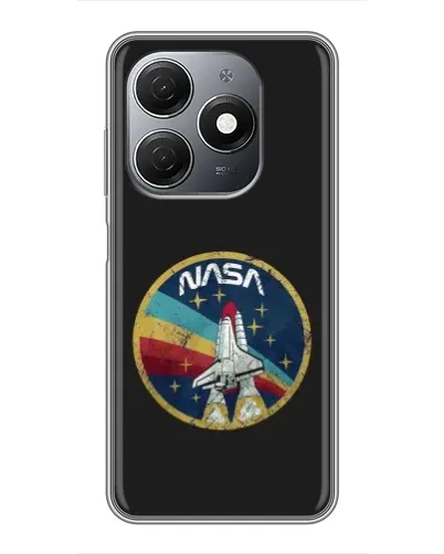 Чехол для TECNO Spark 20 с картинкой «NASA — эмблема миссии» Чехол для TECNO Spark 20 с картинкой «NASA — эмблема миссии»