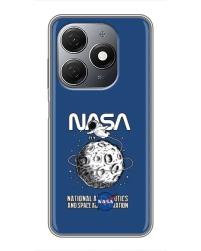 Чехол для TECNO Spark 20 с картинкой «NASA — лунная миссия» Чехол для TECNO Spark 20 с картинкой «NASA — лунная миссия»