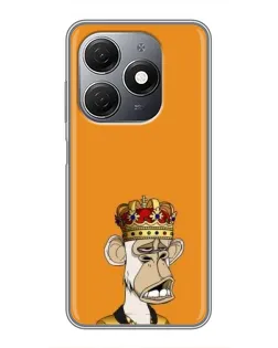 Чехол для TECNO Spark 20 с картинкой «Золотая обезьяна Bored Ape» Чехол для TECNO Spark 20 с картинкой «Золотая обезьяна Bored Ape»