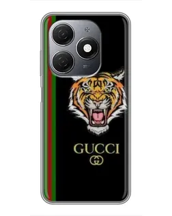 Чехол для TECNO Spark 20 с картинкой «Тигр Gucci» Чехол для TECNO Spark 20 с картинкой «Тигр Gucci»