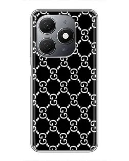 Чехол для TECNO Spark 20 с картинкой «Gucci — сетчатый паттерн» Чехол для TECNO Spark 20 с картинкой «Gucci — сетчатый паттерн»