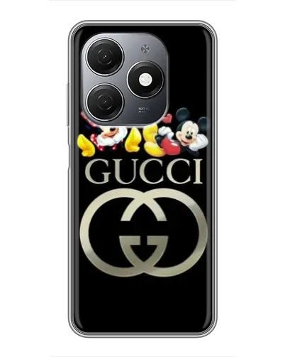 Чехол для TECNO Spark 20 с картинкой «Gucci — герои Disney» Чехол для TECNO Spark 20 с картинкой «Gucci — герои Disney»