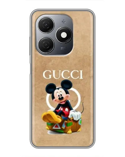 Чехол для TECNO Spark 20 с картинкой «Микки Маус Gucci — крафт» Чехол для TECNO Spark 20 с картинкой «Микки Маус Gucci — крафт»