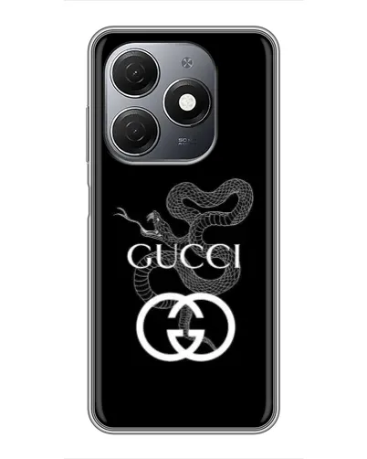 Чехол для TECNO Spark 20 с картинкой «Gucci — серебряная змея» Чехол для TECNO Spark 20 с картинкой «Gucci — серебряная змея»