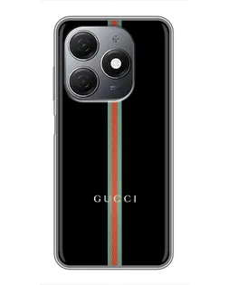 Чохол для TECNO Spark 20 з картинкою «Gucci — строга лінія»