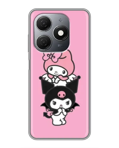 Чехол для TECNO Spark 20 с картинкой «My Melody и Kuromi»