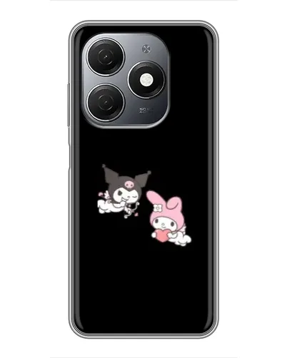 Чехол для TECNO Spark 20 с картинкой «My Melody и Kuromi»