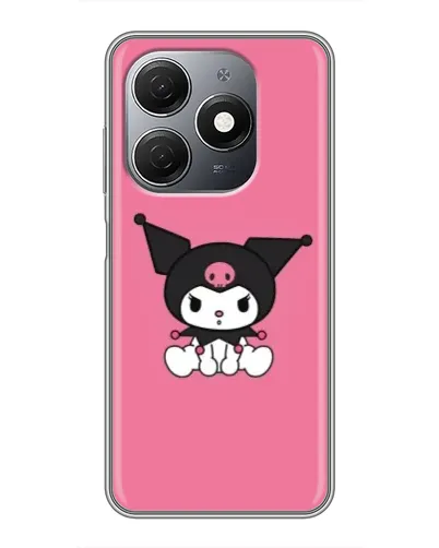 Чехол для TECNO Spark 20 с картинкой «Хмурая Kuromi»