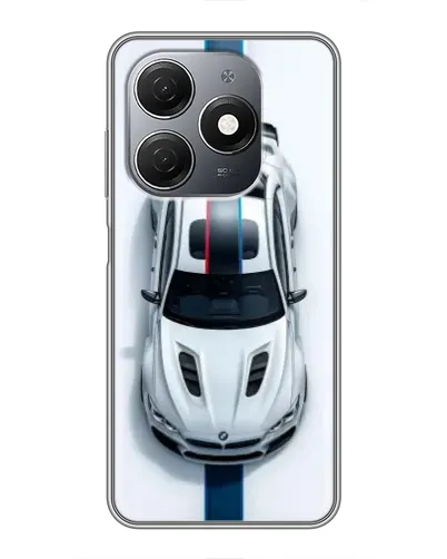 Чехол для TECNO Spark 20 с картинкой «Вид сверху — BMW M»