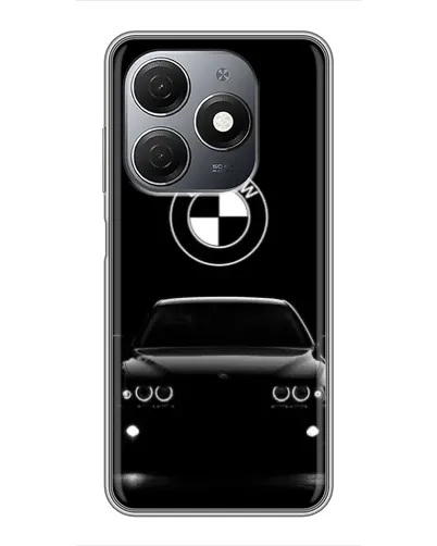 Чехол для TECNO Spark 20 с картинкой «BMW — взгляд из темноты»