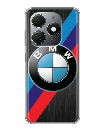 Чехол для TECNO Spark 20 с картинкой «BMW M-stripes стиль»