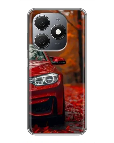 Чехол для TECNO Spark 20 с картинкой «Осенняя BMW M4»