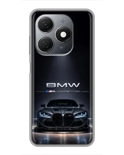 Чехол для TECNO Spark 20 с картинкой «BMW сквозь ночной город» Чехол для TECNO Spark 20 с картинкой «BMW сквозь ночной город»