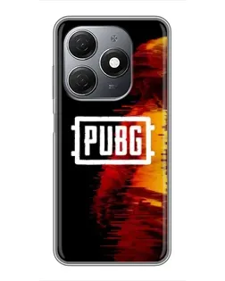 Чехол для TECNO Spark 20 с картинкой «Яркий логотип PUBG» Чехол для TECNO Spark 20 с картинкой «Яркий логотип PUBG»