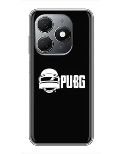 Чехол для TECNO Spark 20 с картинкой «PUBG — классический лого» Чехол для TECNO Spark 20 с картинкой «PUBG — классический лого»