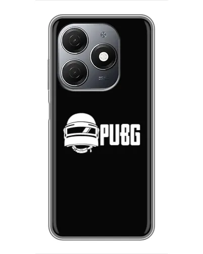 Чехол для TECNO Spark 20 с картинкой «PUBG — классический лого»