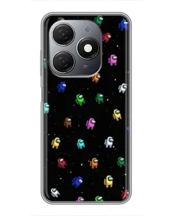 Чехол для TECNO Spark 20 с картинкой «Экипаж Among Us» Чехол для TECNO Spark 20 с картинкой «Экипаж Among Us»