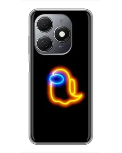 Чехол для TECNO Spark 20 с картинкой «Among Us неоновое сияние» Чехол для TECNO Spark 20 с картинкой «Among Us неоновое сияние»
