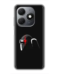 Чехол для TECNO Spark 20 с картинкой «Among Us шлем» Чехол для TECNO Spark 20 с картинкой «Among Us шлем»