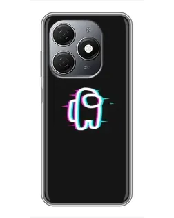 Чехол для TECNO Spark 20 с картинкой «Among Us неон» Чехол для TECNO Spark 20 с картинкой «Among Us неон»