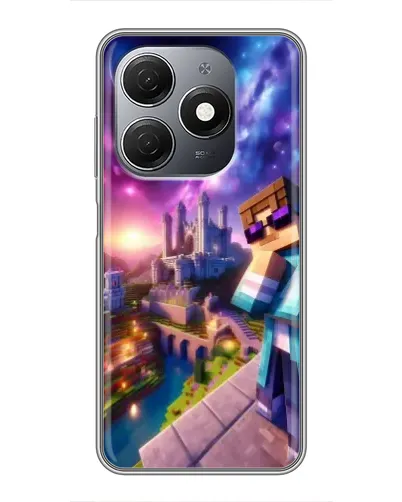 Чохол для TECNO Spark 20 з картинкою «Стів та космос»