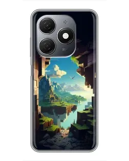 Чохол для TECNO Spark 20 з картинкою «Вид з печери»
