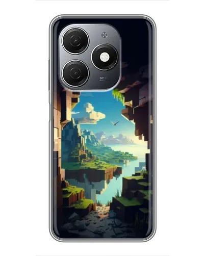 Чохол для TECNO Spark 20 з картинкою «Вид з печери»