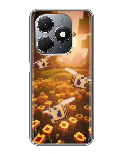 Чохол для TECNO Spark 20 з картинкою «Поле соняшників»