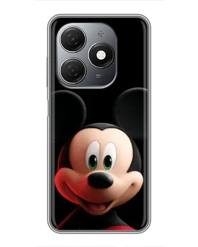 Чехол для TECNO Spark 20 с картинкой «Улыбающийся Микки Маус»