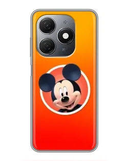 Чехол для TECNO Spark 20 с картинкой «Mickey в круге» Чехол для TECNO Spark 20 с картинкой «Mickey в круге»