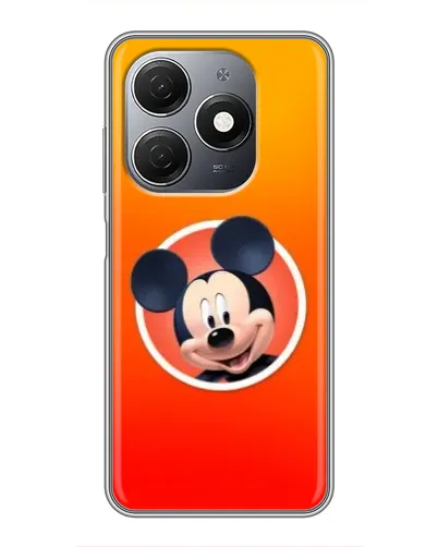 Чехол для TECNO Spark 20 с картинкой «Mickey в круге»