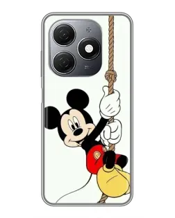 Чехол для TECNO Spark 20 с картинкой «Mickey на канате» Чехол для TECNO Spark 20 с картинкой «Mickey на канате»