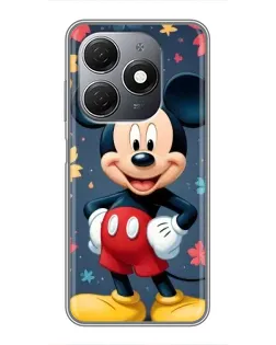 Чехол для TECNO Spark 20 с картинкой «Осенний Mickey Mouse» Чехол для TECNO Spark 20 с картинкой «Осенний Mickey Mouse»